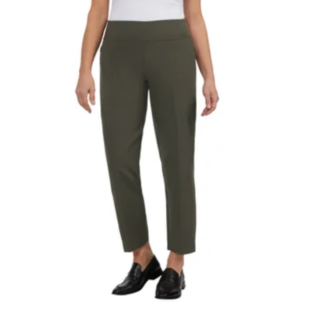 Kirkland Olive M Elegant Casual Joggers Elastic Waist‎